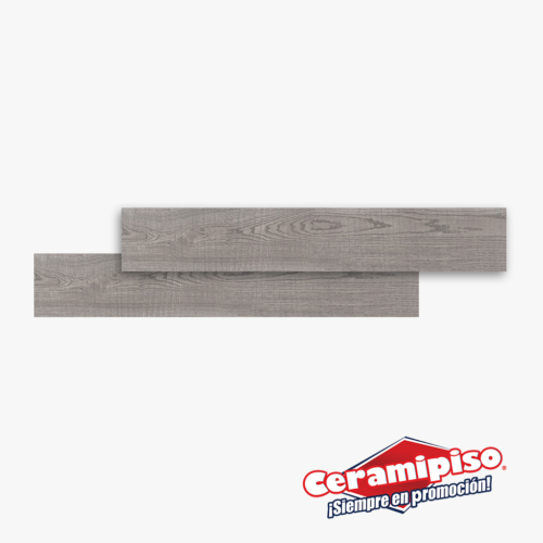 Piso imitación madera Bari gris