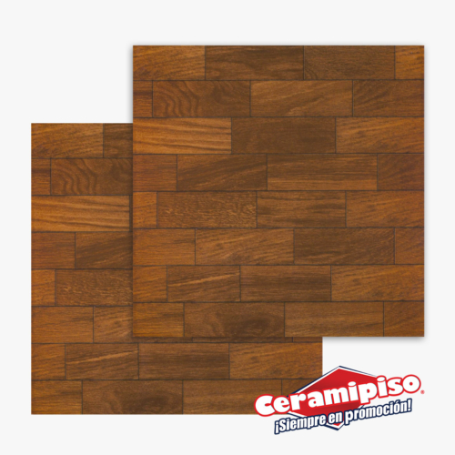 Piso cerámico Bari caoba